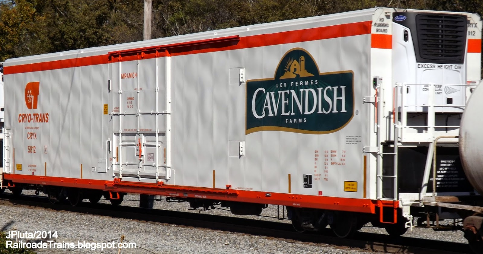 First Refrigerated Railroad Car