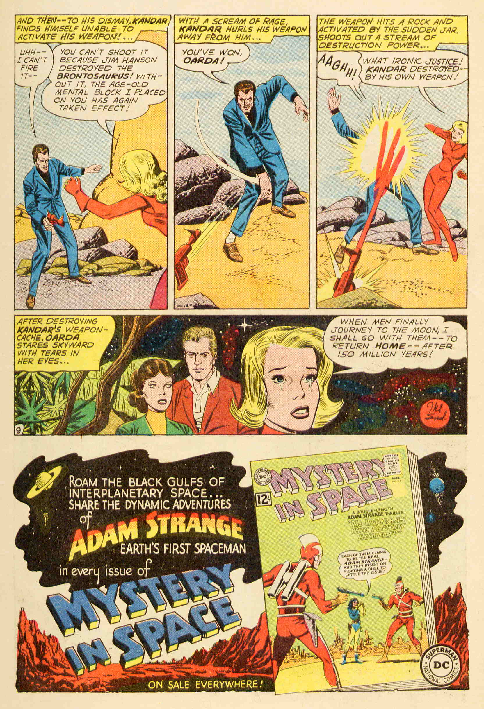 Read online Strange Adventures (1950) comic -  Issue #138 - 11