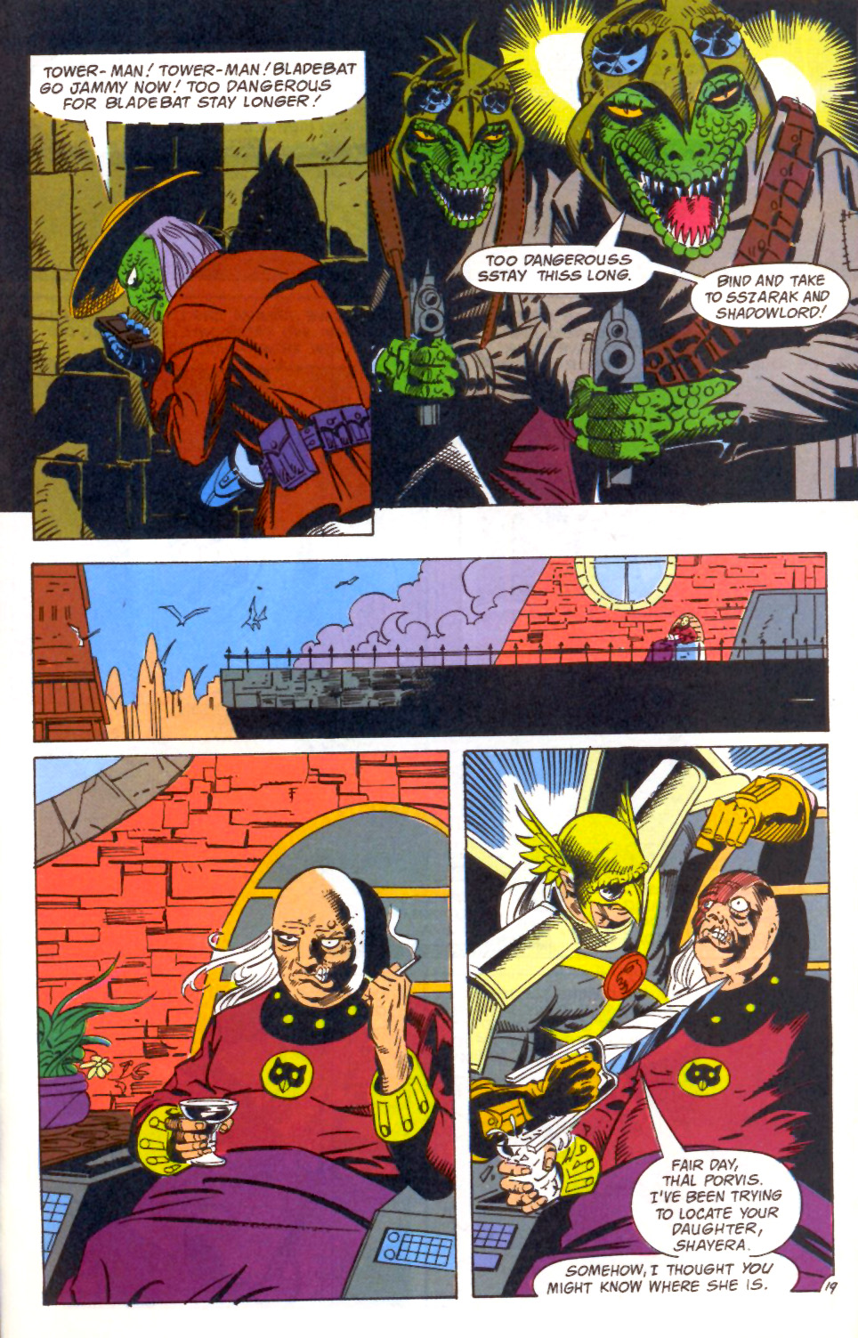 Read online Hawkworld (1990) comic -  Issue #24 - 19