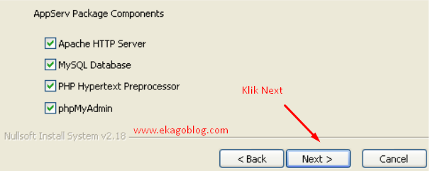 Tutorial Mudah Install Webserver AppServ