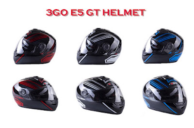  3GO E5 GT Helmets.
