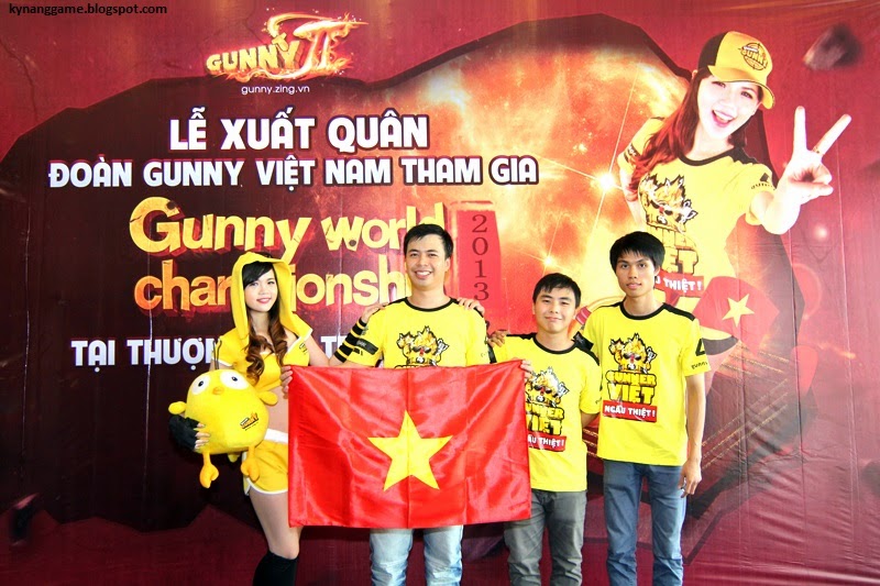 Đội tuyển Việt Nam tại Gunny World Championship 2013