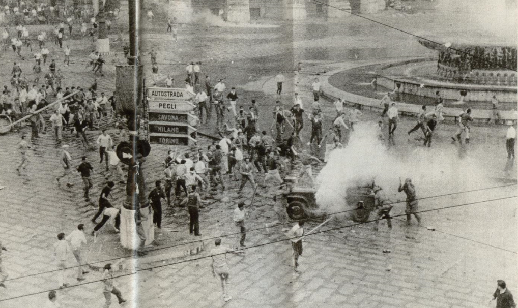 Genova 1960 - scontri