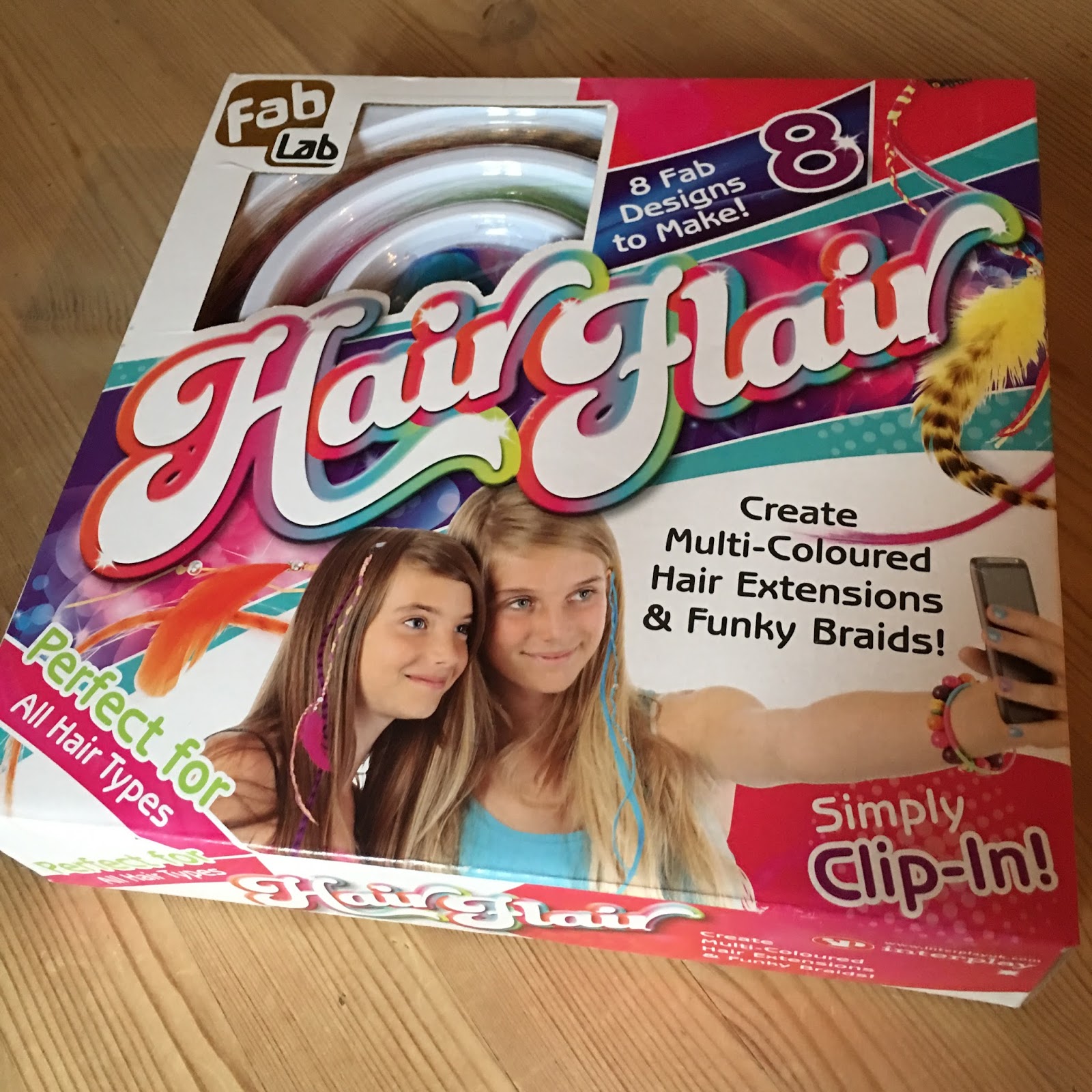 Checking out Fab Lab Hair Flair from Interplayfun with braids and hair