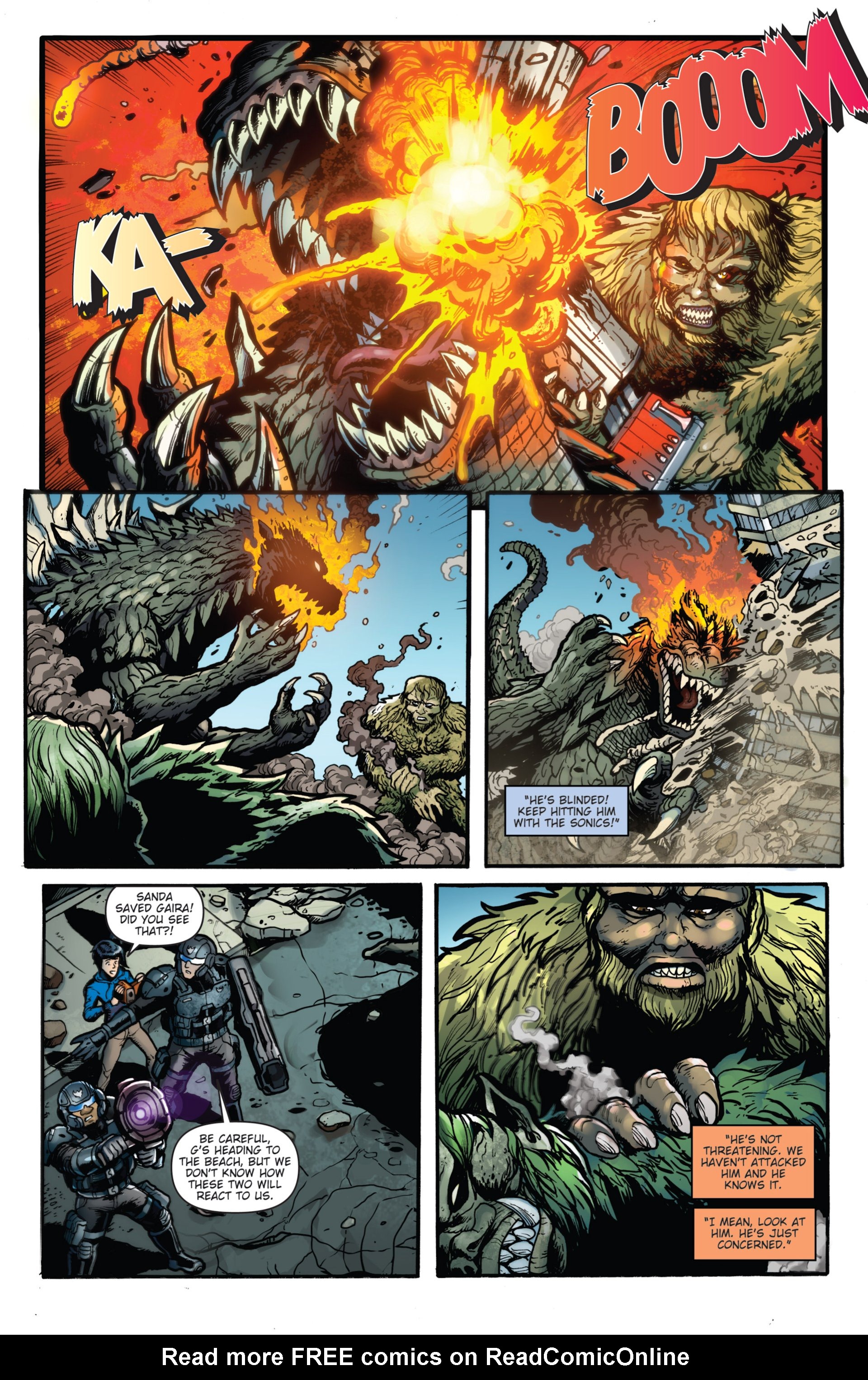 Read online Godzilla: Rulers of Earth comic -  Issue #10 - 22