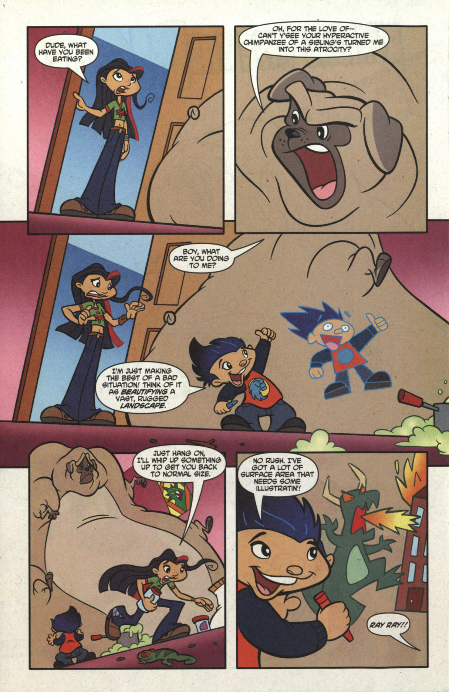 Read online Cartoon Network Action Pack comic -  Issue #5 - 6