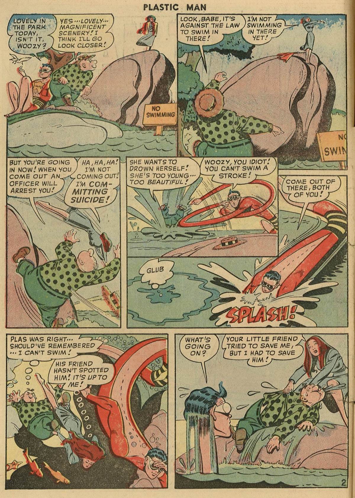 Read online Plastic Man (1943) comic -  Issue #16 - 5