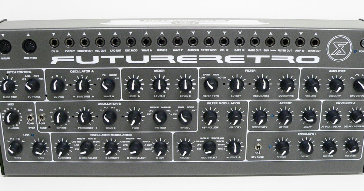 MATRIXSYNTH: Future Retro XS semi modular analog synthesizer