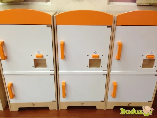 德國 Hape 愛傑卡角色扮演廚房系列 - 酷炫冰箱