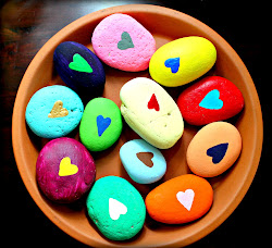 rocks happy rock painting easy painted paint summer heart pebbles children stones boyama taş yap kendin craft dekorasyon idea ve