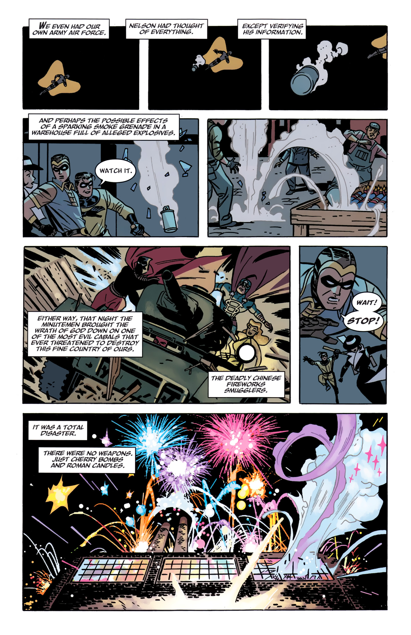 Read online Before Watchmen: Minutemen comic -  Issue #2 - 12