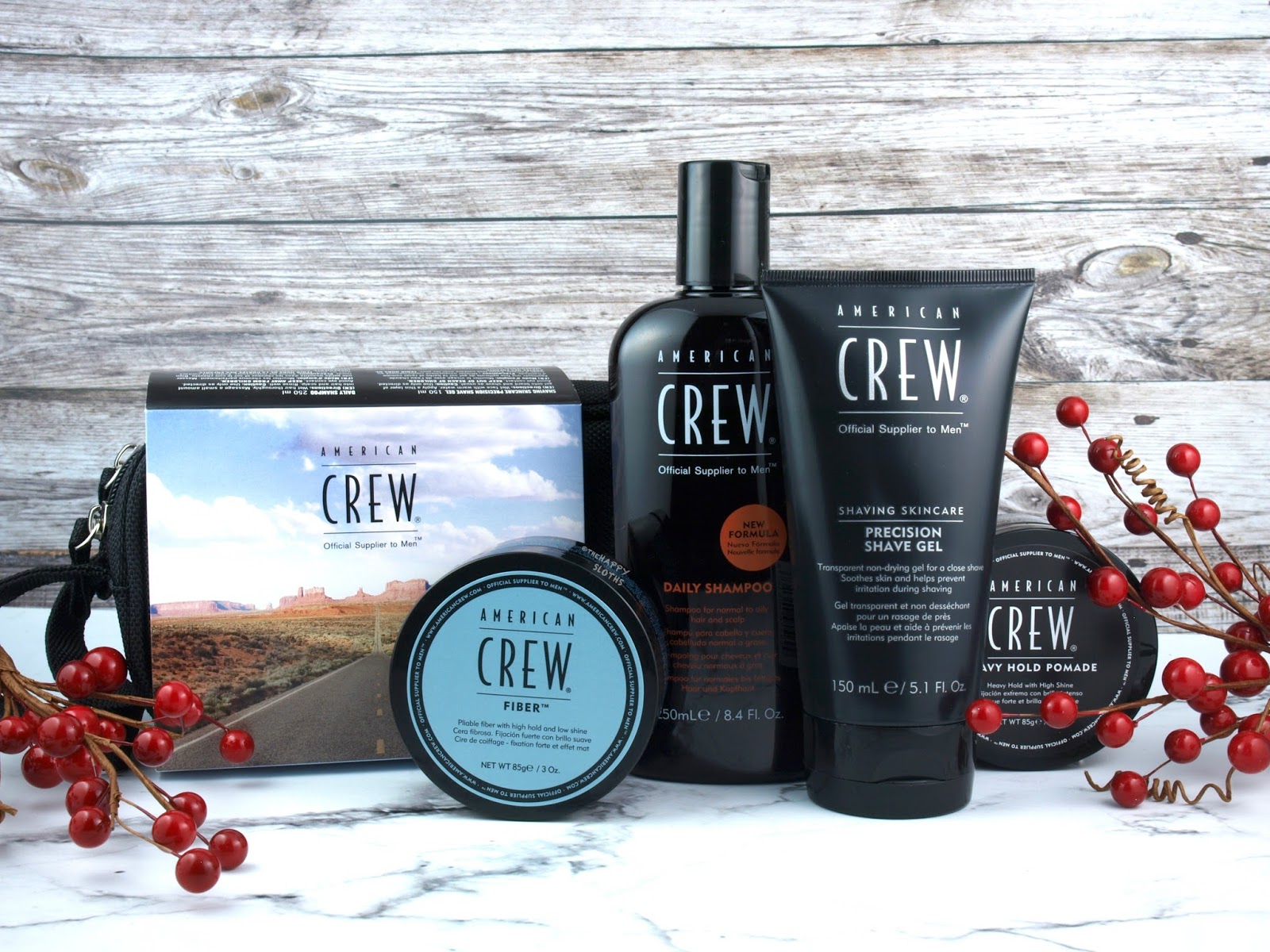Holiday Gift for Men | American Crew Travel Pack: Review + GIVEAWAY | The  Happy Sloths: Beauty, Makeup, and Skincare Blog with Reviews and Swatches