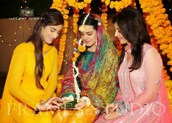 Pakistani Beautiful Actress Sumbul Iqbal Wedding Album - Unseen