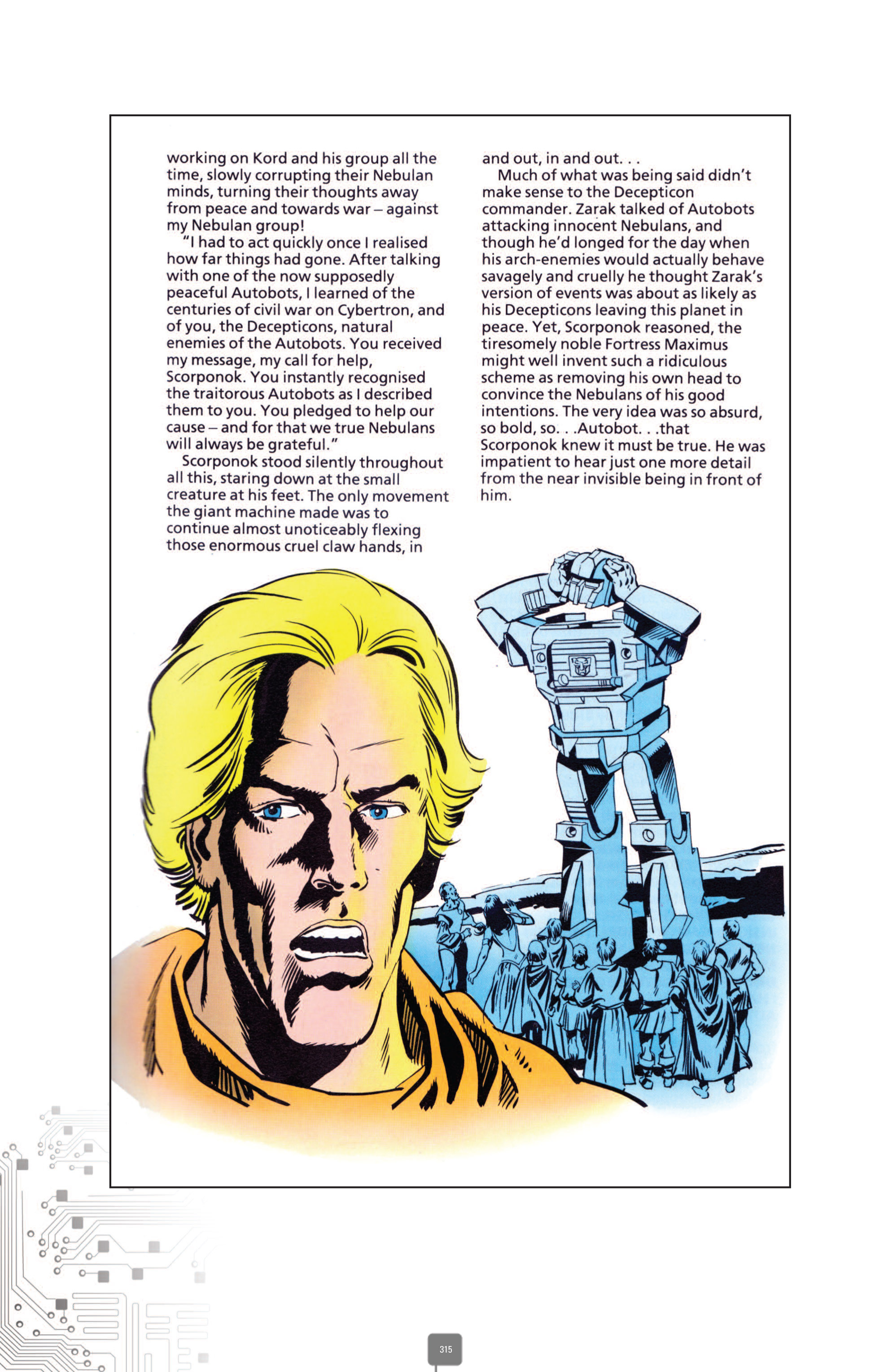 Read online The Transformers Classics UK comic -  Issue # TPB 4 - 315