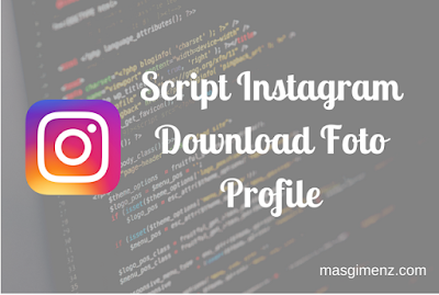 script instagram downloader free