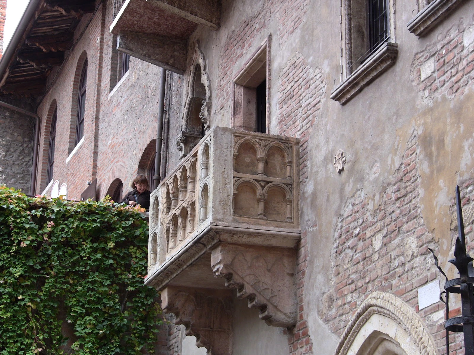 Don't be fooled by Juliet's balcony, it was added only recently in 1928 by the Verona City Council. Photo: Gail Keller, WineTrekkerTV.com