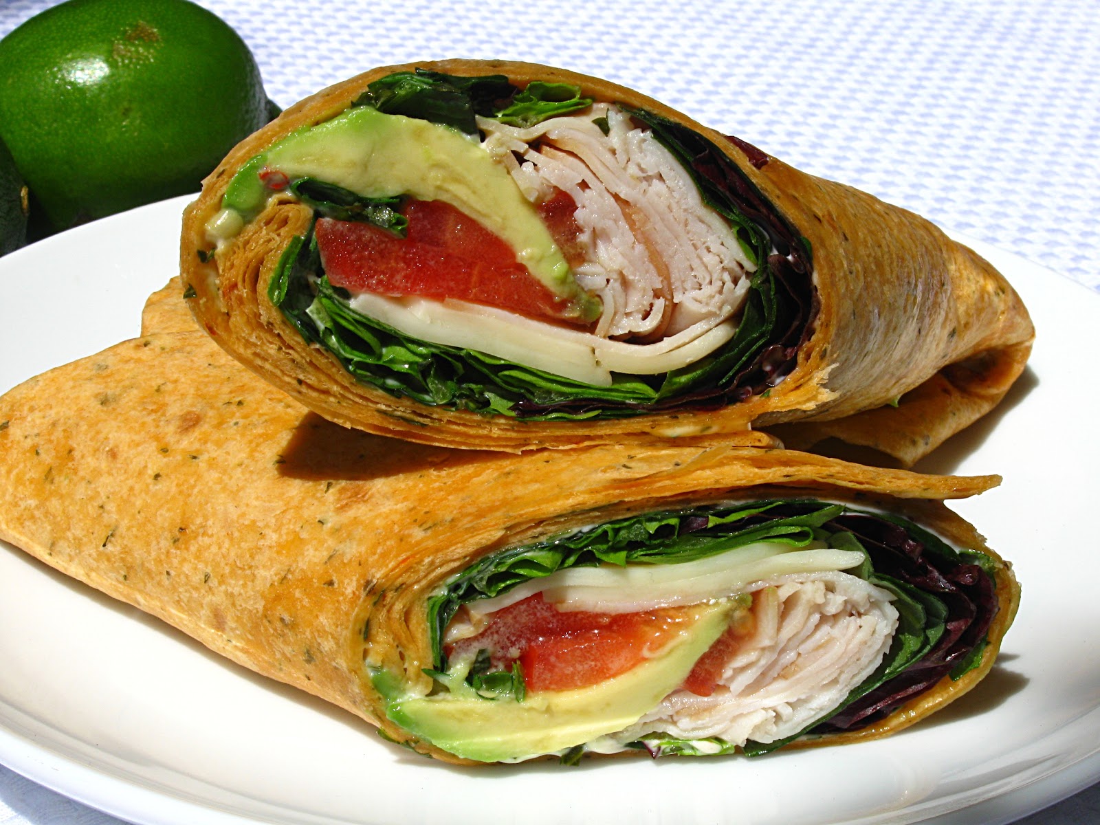 All That Splatters Southwestern Turkey Wrap