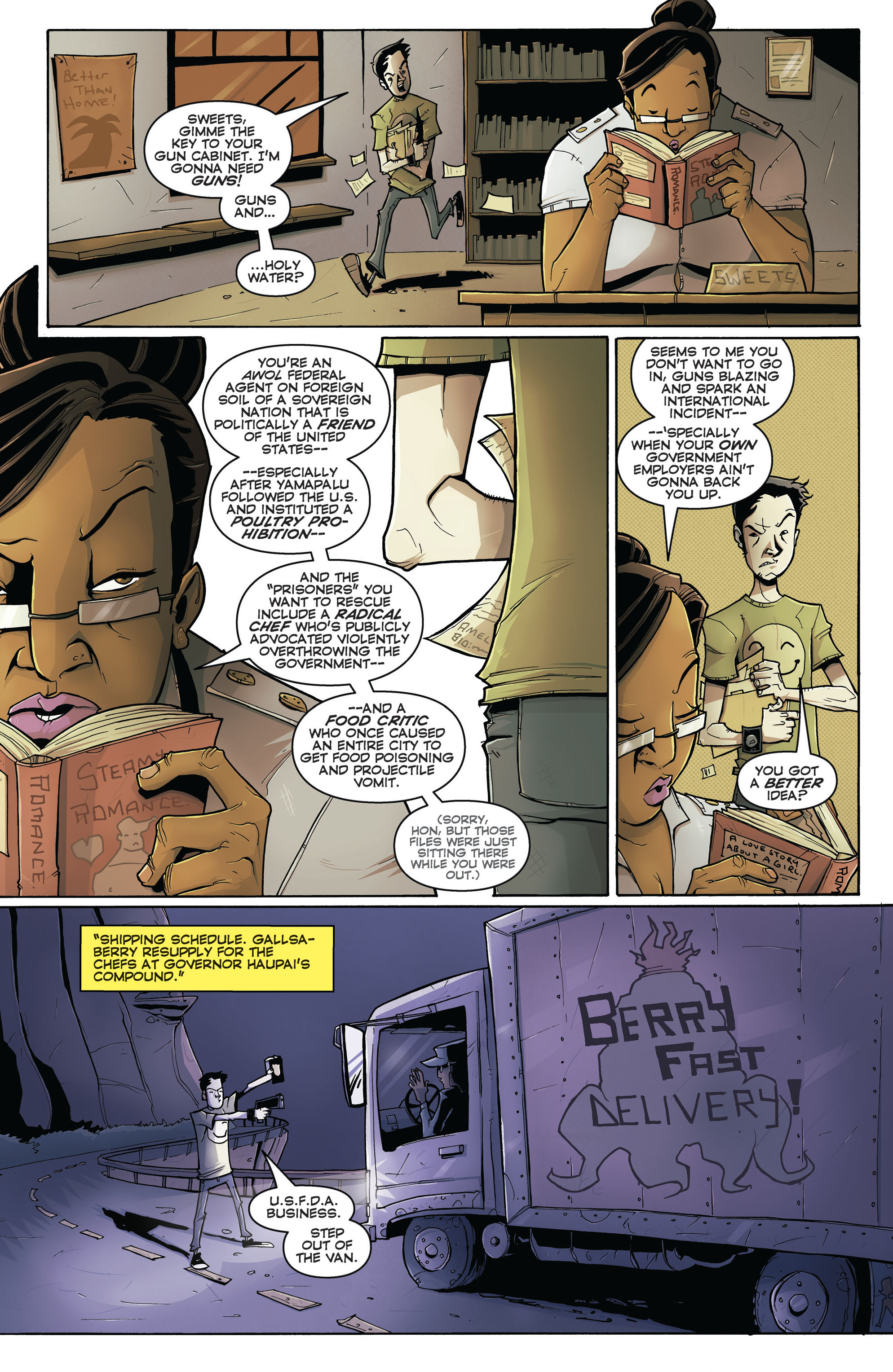 Read online Chew comic -  Issue #9 - 13