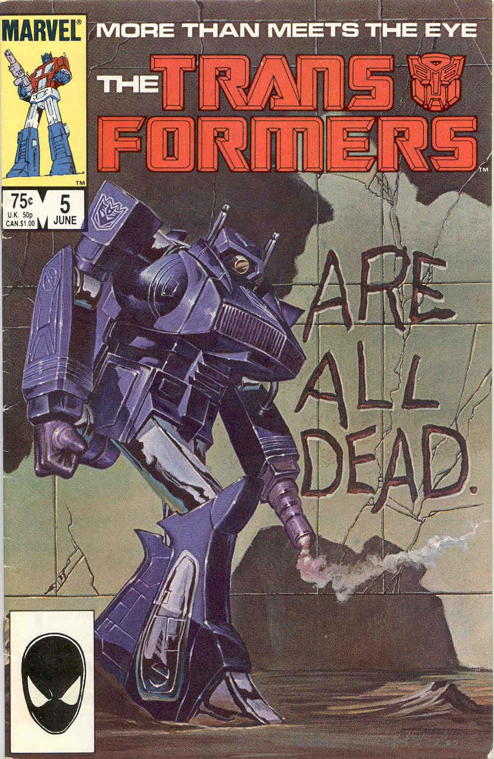 The Transformers (1984) issue 5 - Page 1