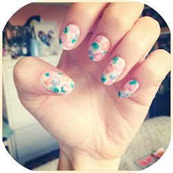 nail flower faded easy floral designs simple beginners tutorials comments