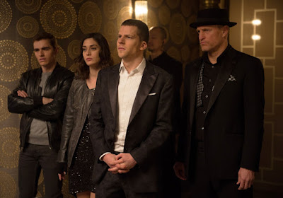 Image of Woody Harrelson, Lizzy Caplan, Jesse Eisenberg and Dave Franco in Now You See Me 2
