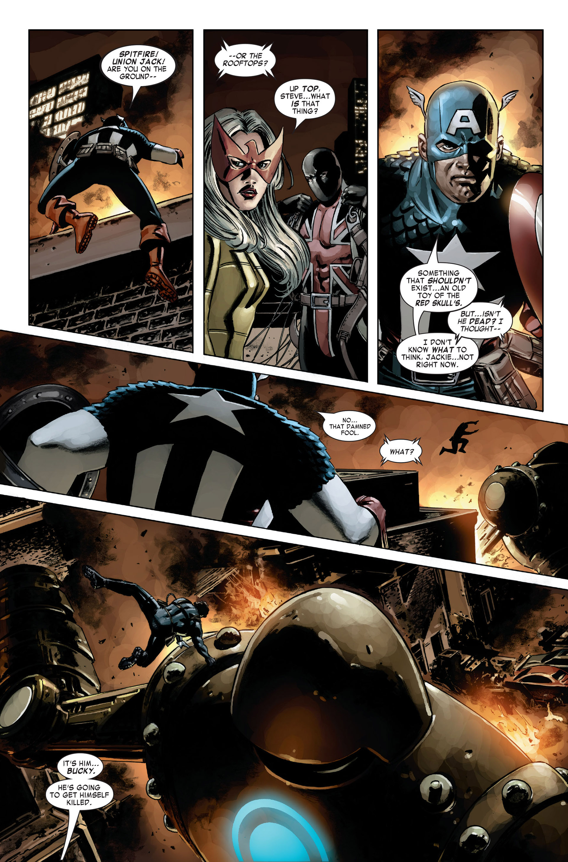 Read online Captain America (2005) comic -  Issue #21 - 7