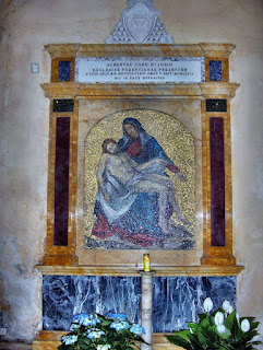 Di Jorio's tomb at the Basilica of Santa Pudenziana in Via Urbana