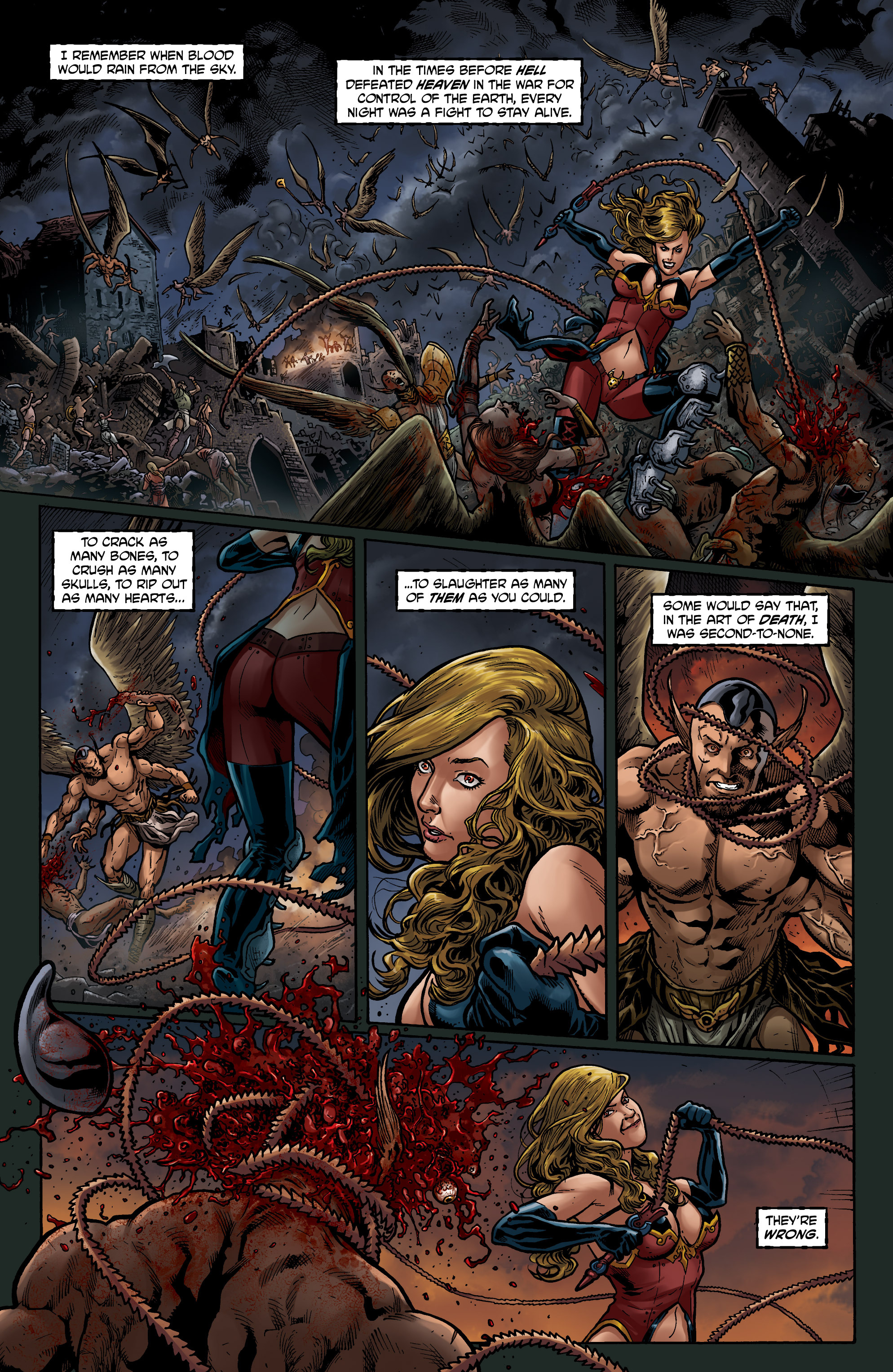 Read online Hellina: Scythe comic -  Issue #1 - 5