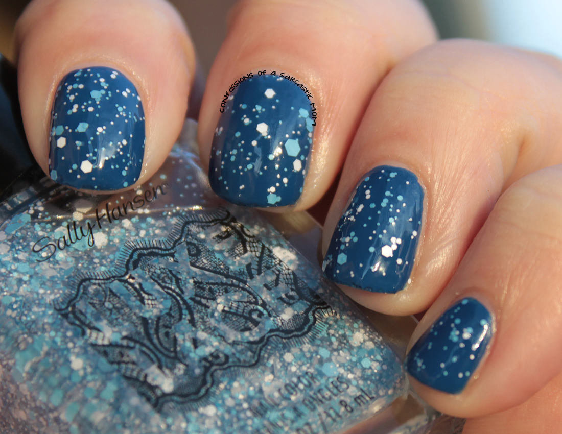 Sally Hansen Luxe Lace Crochet swatches and review - Confessions