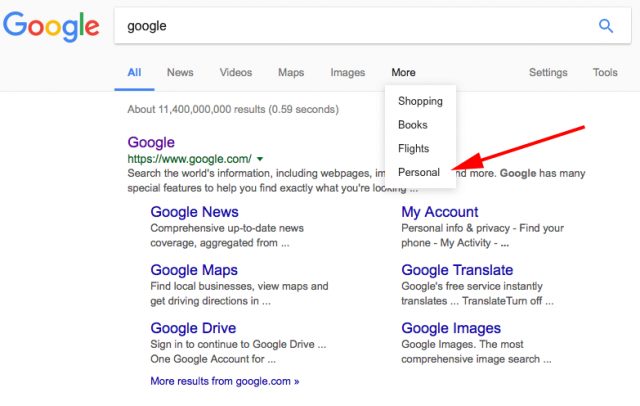 غوغل تضيف ميزة رائعة على محركها للبحث حتماً ستفيدك T-google-personal-search-