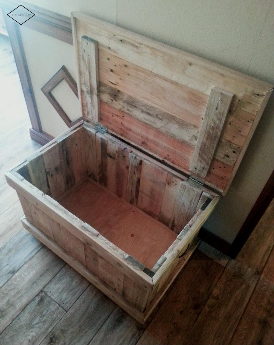 Pallet Blanket Chest