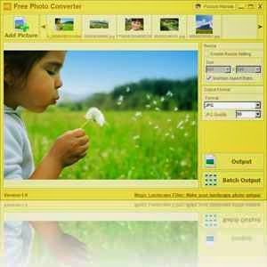 تحميل برنامج تحويل صيغ الصور Free Photo Converter مجانا