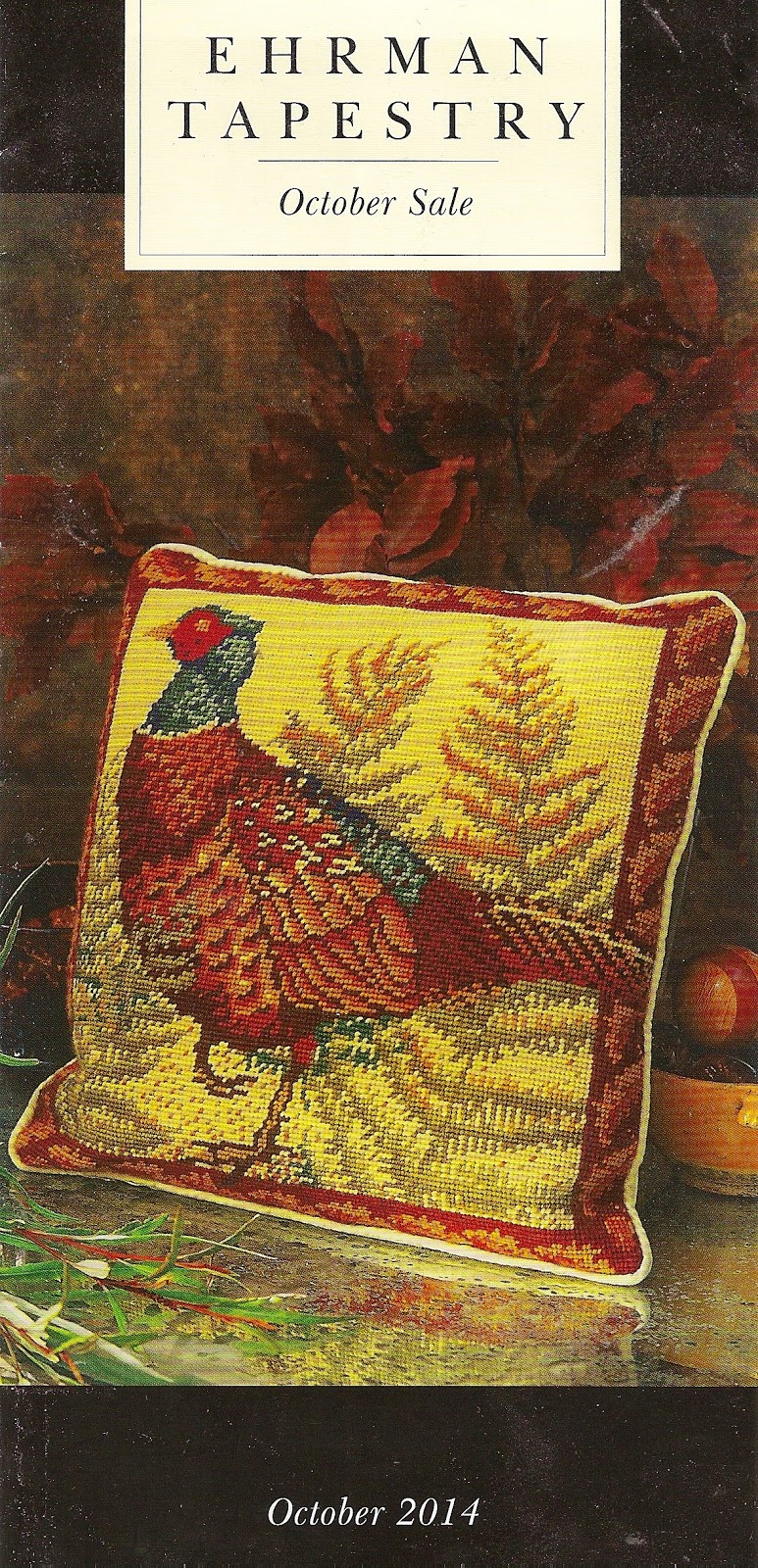 My Purple Velvet Box Full of Stuff Ehrman Tapestry Sale Catalogue