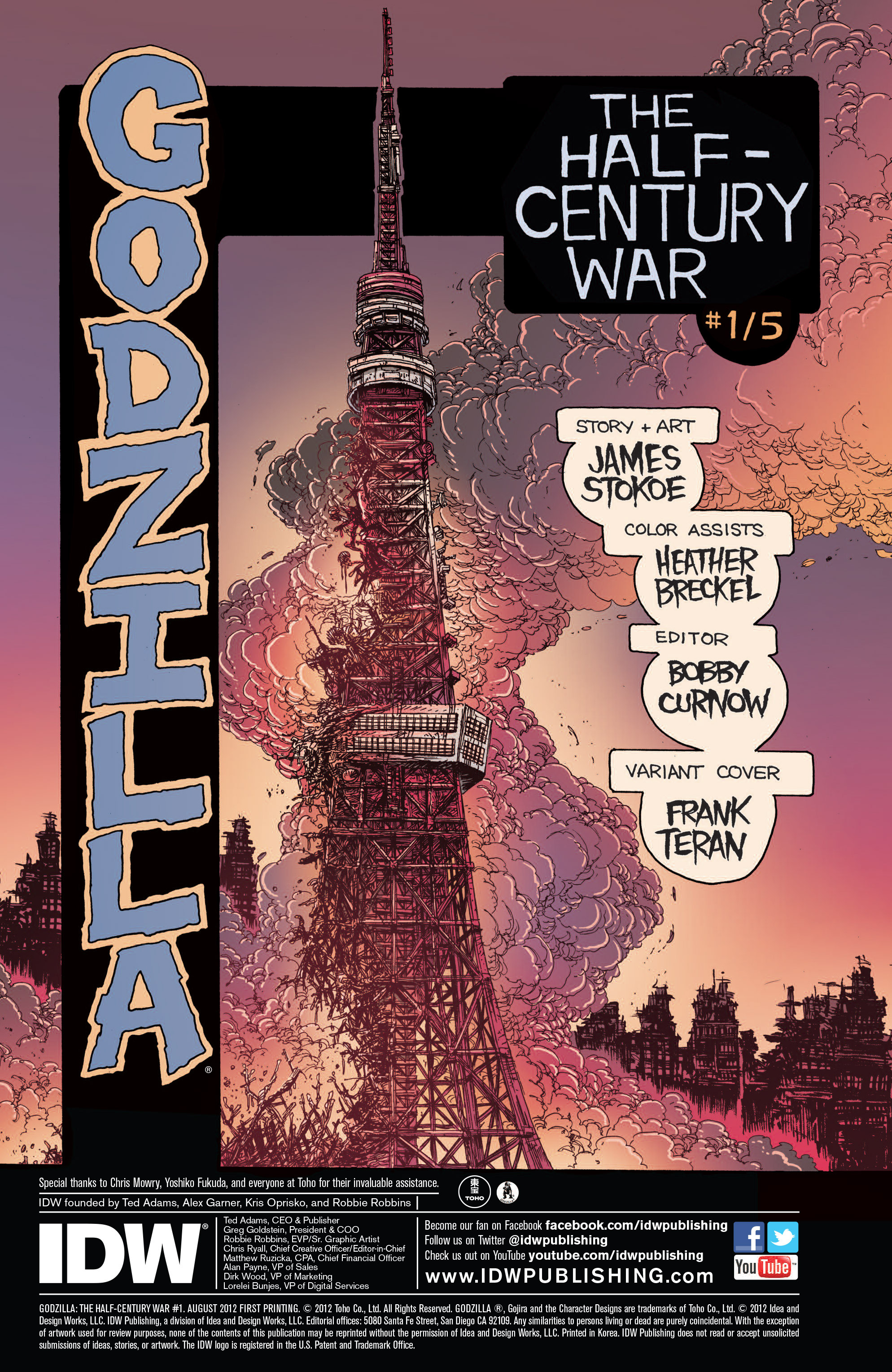 Godzilla: The Half-Century War issue 1 - Page 2