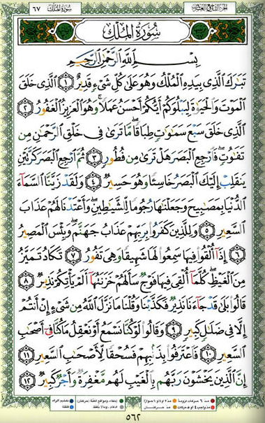 Al-Quran: 67. Surah Al-Mulk (Dominion)