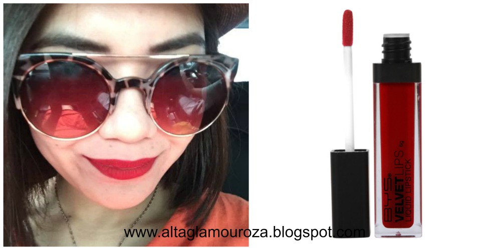 Product Review BYS Velvet Lip Liquid Lipstick