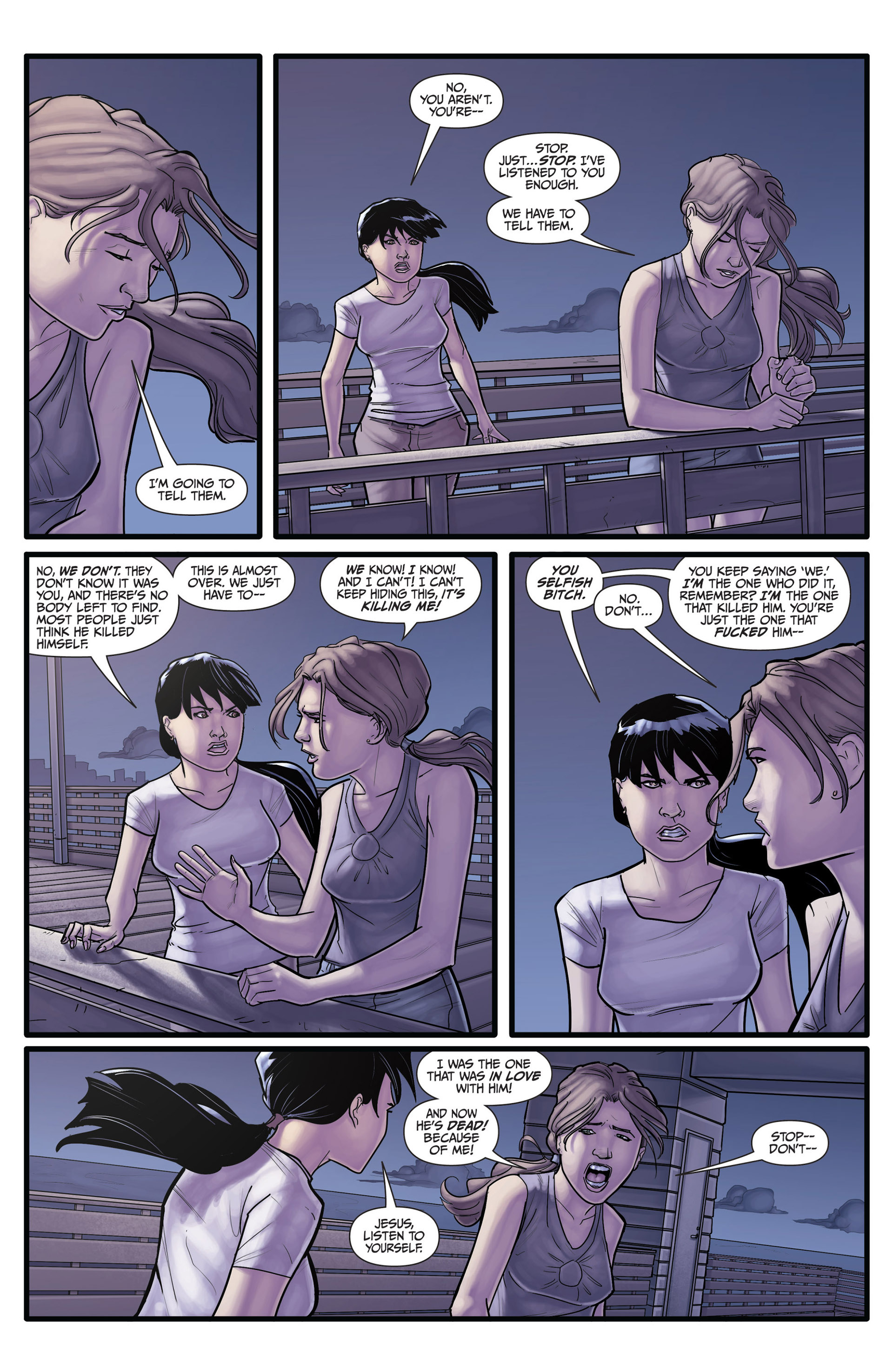 Read online Morning Glories comic -  Issue # _TPB 3 - 97