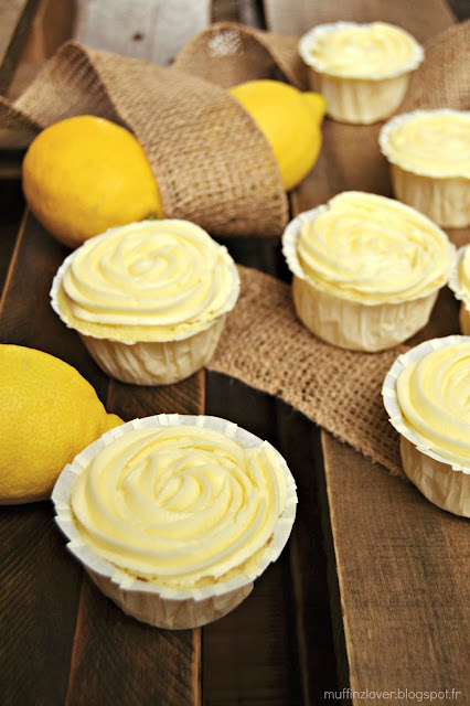Recette cupcakes limoncello - muffinzlover.blogspot.fr