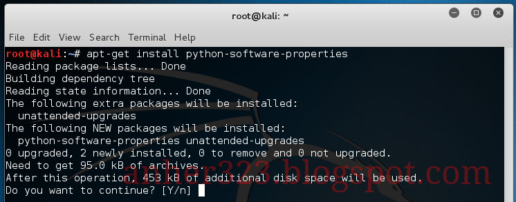 sudo apt install python