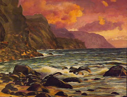 hawaii paintings watercolor nowak richard fine posted am