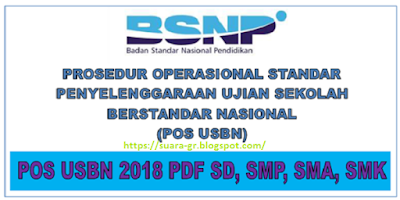 POS USBN 2019 PDF SD, SMP, SMA, SMK