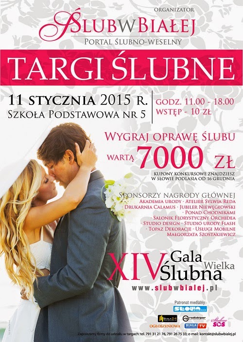 wychodzezamaz.pl patronem XIV Gali Ślubnej