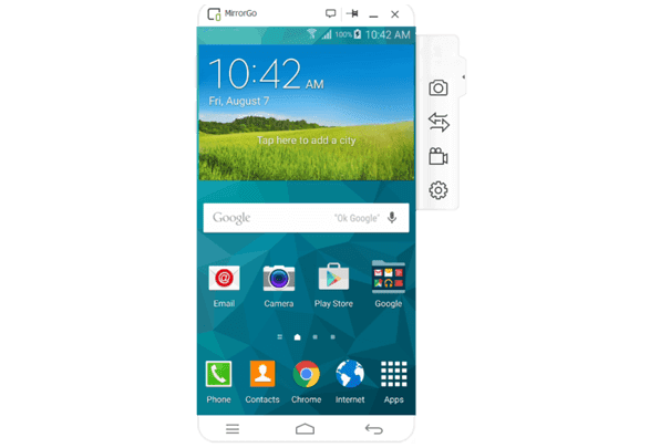 تحميل برنامج Mirrorgo اظهار شاشة اندرويد في الحاسوب مجانا
