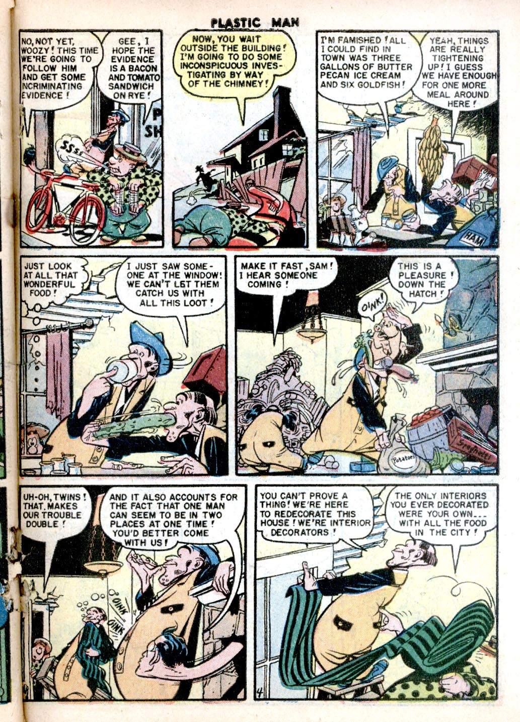 Read online Plastic Man (1943) comic -  Issue #46 - 29