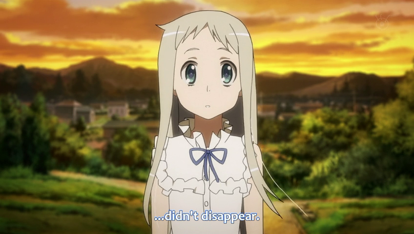 Beyond the Pixel Blur: Ano Hana: Episode 11 (Final)