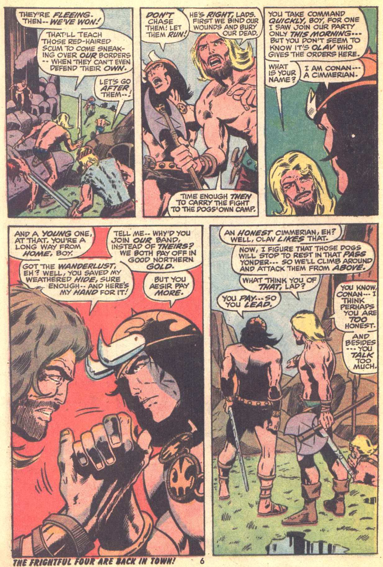 Read online Conan the Barbarian (1970) comic -  Issue #22 - 6