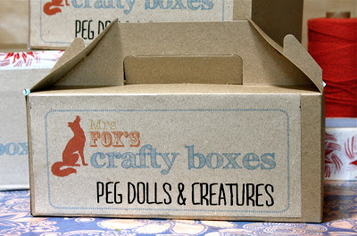 kids craft box - peg dolls