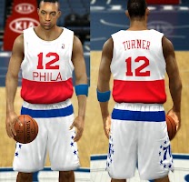 NBA 2k14 Philadelphia 76ers Jersey Patch 