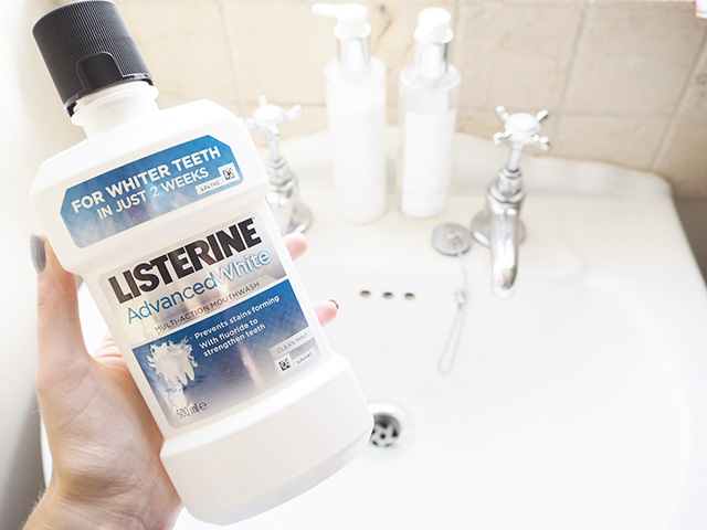 My Morning Beauty Routine, featuring Listerine Advanced White Mouthwash and wild about beauty lipstick My Morning Beauty Routine, featuring Listerine Advanced White Mouthwash and wild about beauty lipstick