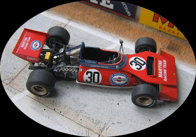 TECNO PA123 GP d'Angleterre 1972 N. Galli  kit: MG model 1/43 amélioré